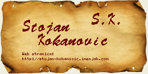Stojan Kokanović vizit kartica